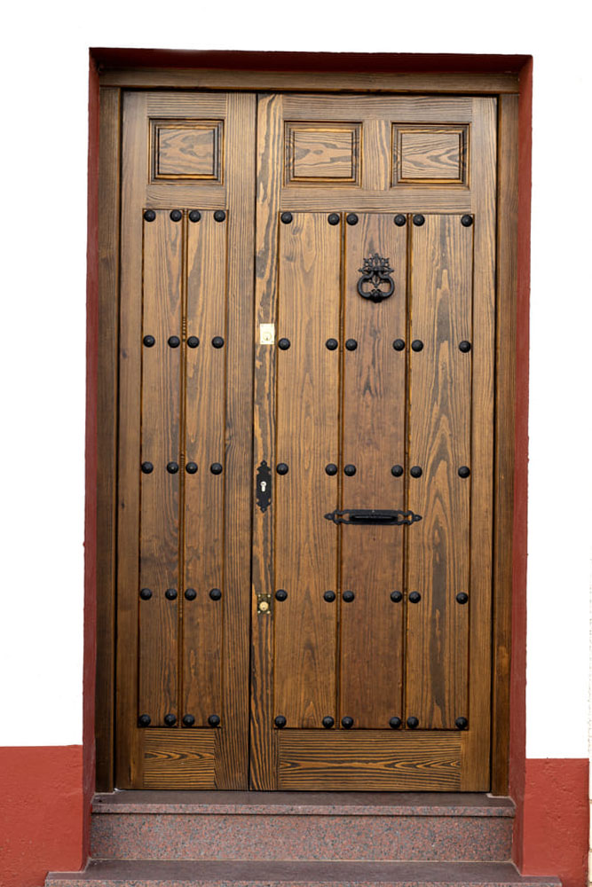 Puertas exteriores de madera